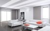 White Color Drawing Room